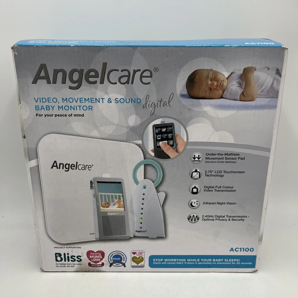 Angel care baby monitor ac1100 sales