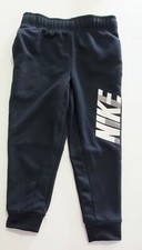 Nike Little Boys Tapered Jogger Pants Black Sz 4 - NWT