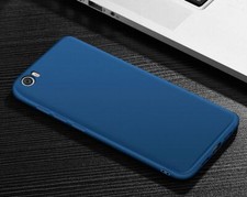 Custodia in silicone TPU per cellulare Samsung Galaxy S7 Edge cover custodia protettiva blu nuova