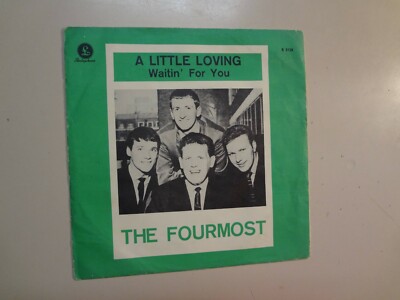 FOURMOST: A Little Loving- Waitin  For You-Sweden 7'' 1964 Parlophone R 5128 PSL