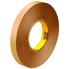 3M™ 9425 Removable Double Sided Film Tape, 1.5" x 72 yds, Clear