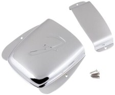Genuine Fender Ashtray Cover Plates Pair Set for Jazz J-Bass - CHROME