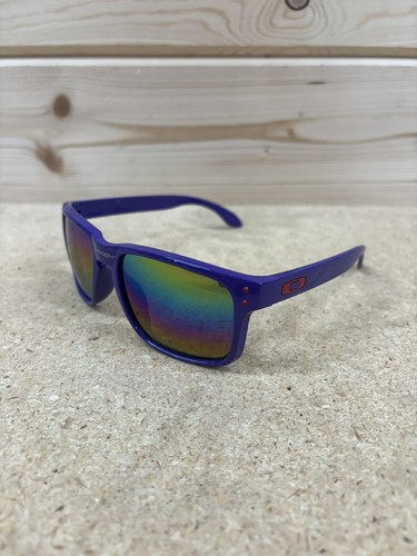 Oakley Holbrook Sonnenbrille lila Gestell violette Gläser hergestellt in den USA - Bild 4 von 7