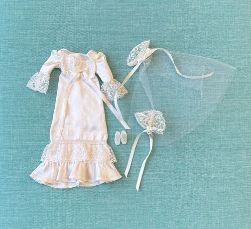 Mod Vintage Barbie "Sweetheart Satin" #3361 Complete Wedding Set 1972