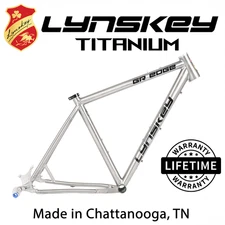 Gravel Bike w/slider dropouts Singlespeed/Geared use Small SM Lynskey GR Edge