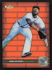 2011 Finest Jason Heyward Foundations Orange Refractor #FF010 Card
