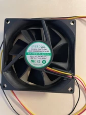 Evercool 80x80x25mm Cooling Fan  w/ 3 Pin Connector  EC8025M12SA