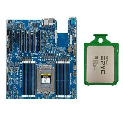 Gigabyte MZ32-AR0 Motherboard Rev 1.0 + AMD EPYC 7532 32 Cores 64T 2.4GHz