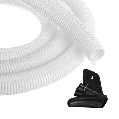 1 1/4 Inch 10ft Split Wire Loom Tubing, Flexible Cord Protectors, White