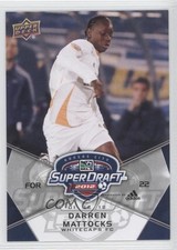 2012 Upper Deck MLS SuperDraft Darren Mattocks #182 0q5