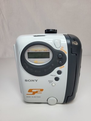 Sony S2 WM-FS222 Portable AM/FM Sport Walkman Radio Cassette