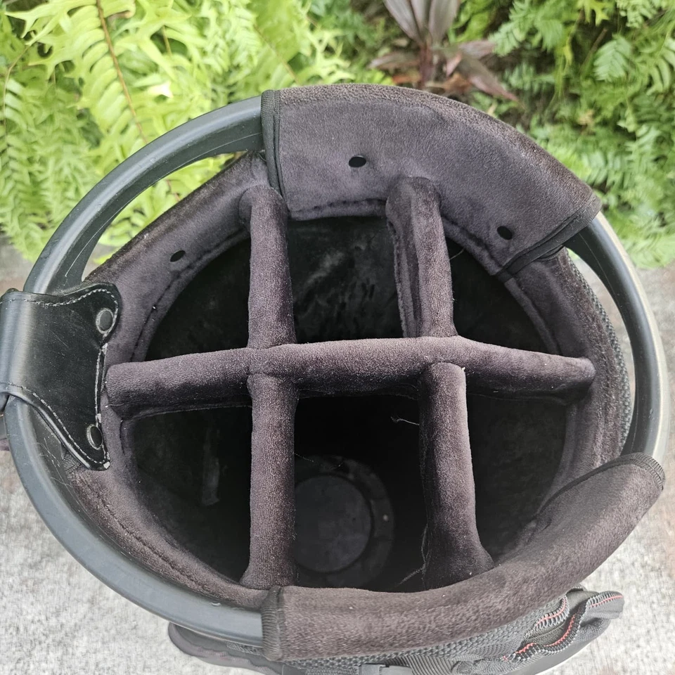 Сумка для гольфкара Titleist Tour Staff 6 направлений 7 карманов черная белая искусственная кожа - Изображение 3 из 4