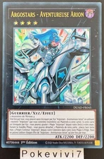 YU-GI-OH! Card ARGOSTARS - ADVENTUROUS ARION DUAD-FR045 UR NEW