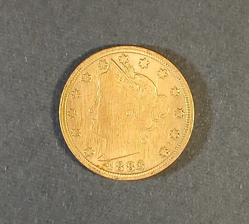 1883 No Cents Nickel Liberty Head 5c