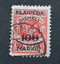 Memel Memelgebiet Deutsches Reich DR 1923 Mi-Nr. 127 stamp sello timbre