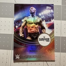 2025 Topps Universe WWE The Rock Dwayne Johnson #294