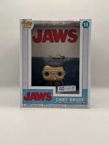 Funko POP! VHS Cover Movies Jaws Chef Brody  18 Fun on the Run
