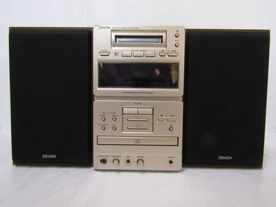DENON D-MD11 CD MD Mini Radio Cassette Player | eBay