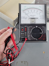 VINTAGE RADIO SHACK MICRONTA 22-204 RANGE DOUBLER MULTITESTER COMPLETE W/ BOX
