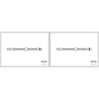 2X Corteco Bremsschlauch BremsschlÄUche Vorne Passend FüR Renault Laguna