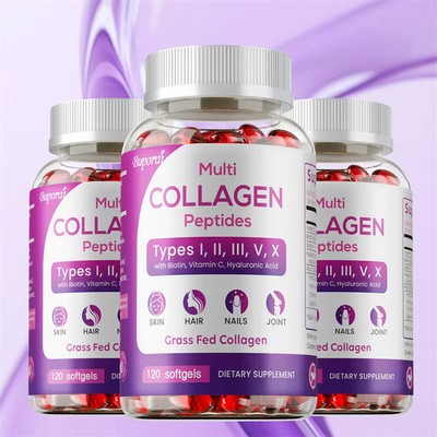 Collagen Peptides - Nourishes The Skin, Slows Down Aging, Promotes Healthy Hair,