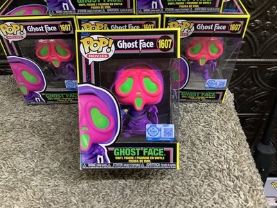 Funko Pop! Scream Ghost Face Black Light Vinyl Figure #1607 - EE Exclusive