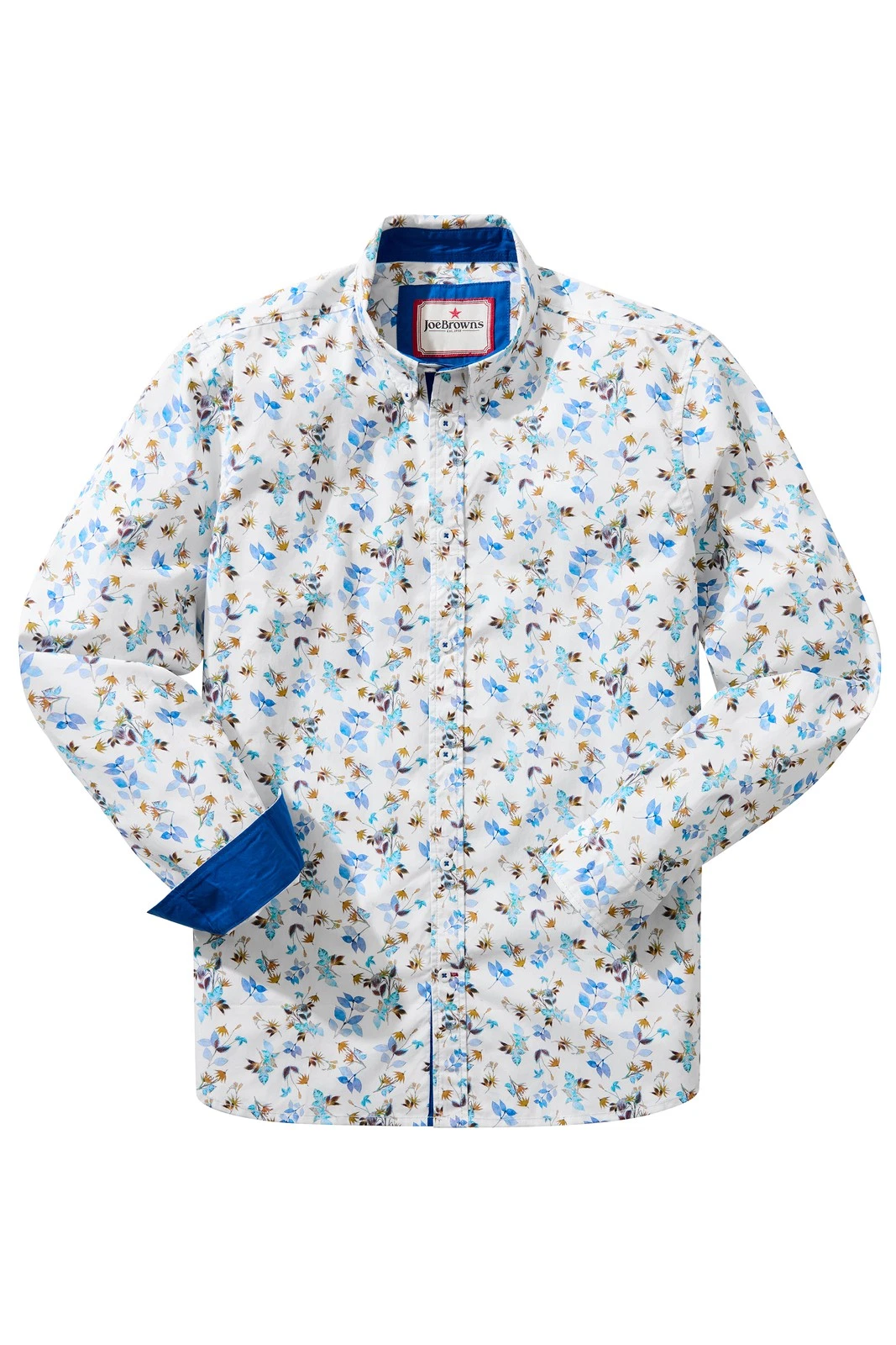 Joe Browns Men's Floral Leaf Long Sleeve Shirt
Opens in a new window or tab