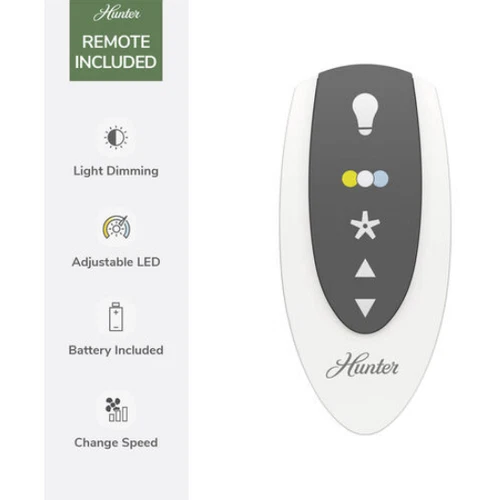 Hunter Fans 53546 Malden 52 inch Matte Black Ceiling Fan NEW IN BOX - Picture 5 of 5