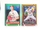 2 BOOKEND Matt Svanson Chrome Gold 1/50 + Heritage Chrome Green Border 1/99 RC