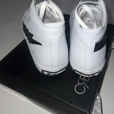 Creative Recreation Zeus Hi CRF2V101 Men 10 Sneaker White High Top Leather Shoes Creative Recreation White High Tops - Gem main image 4