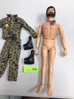 VINTAGE GI Joe Figure 1974 Adventure Team LAND ADVENTURER CAMO OUTFIT