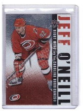 Jeff O'Neill 2002-03 Pacific Vanguard LTD Parallel Card #19 /450