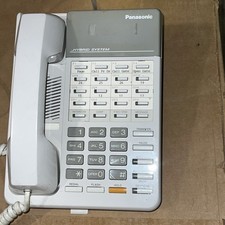 Panasonic Kx-T7020 Hybrid System Corded Telephone - White, 5 Available