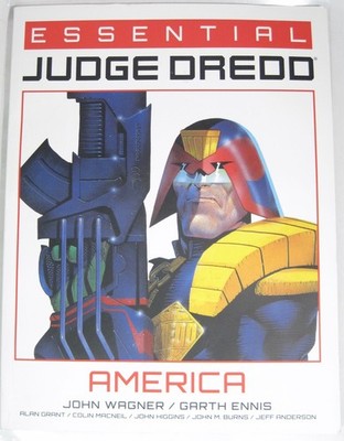 2000 AD 2020 Essential Judge Dredd America Trade Paperback Wagner Ennis