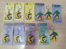 Vintage 1998 Tazmanian Devil Keychain Lot - Warner Bros - 11 pcs - 2 Designs