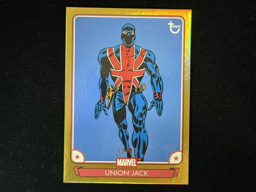 2026 Topps Marvel Brooklyn Collection Captain America #4 UNION JACK Gold /50