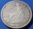 A 1878 S Trade Dollar - Nice Circulated Example