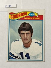 1977 Topps - Danny White #284 (Rookie Card ) Dallas Cowboys EX I. rookie card picture