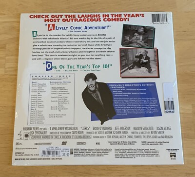 Clerks on Laserdisc Classic 90s Kevin Smith 3618as for sale