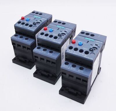 3x Siemens 3RU2116-1JB1 3RU2 116-1JB1 E-Stand: 01 Schütz -used-