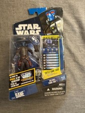Star Wars 2010 Clone Wars Animated Action Figure CAD BANE - CW13 CIB Unopened.
