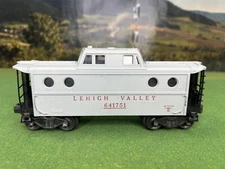 Nice Lionel Original Postwar #6417-50 Lehigh Valley Caboose in Gray!