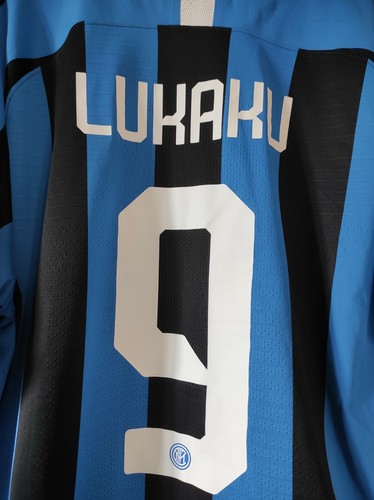 Maglia calcio originale Nike Inter Lukaku numero 9 taglia XXL versione  player | eBay