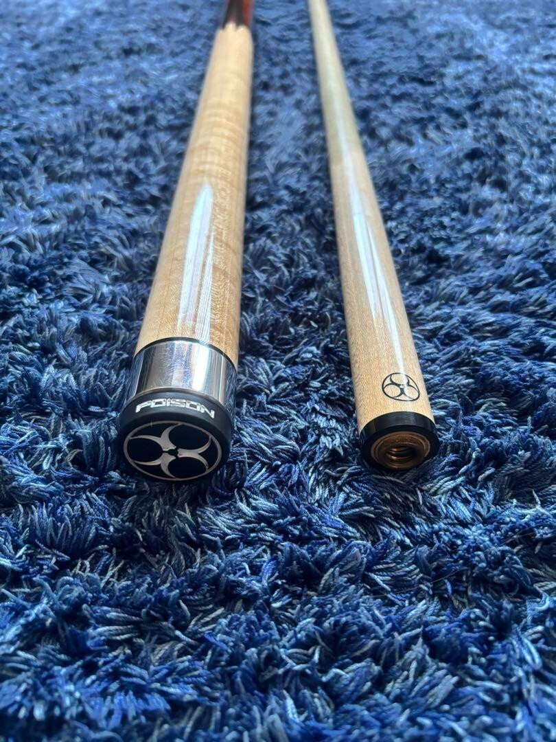POISON Billiard Cue Stick High Performance Pool Cue Made by