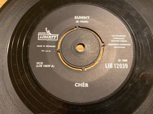 CHÈR "SUNNY / COME TO YOUR WINDOW" 1966 LIBERTY RECORDS MADE IN DENMARK RARE OOP - Picture 18 of 24