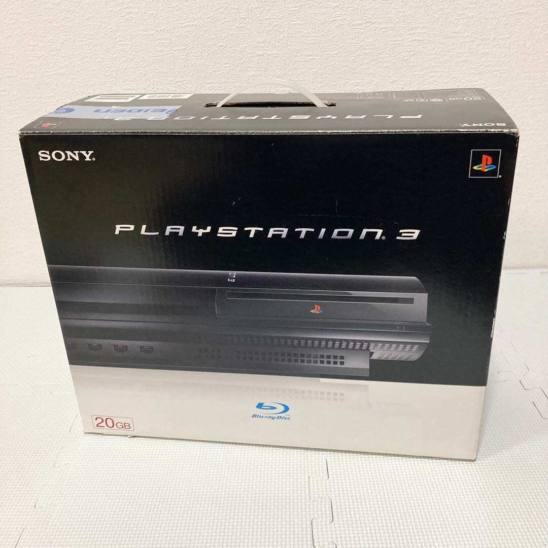 SONY PS3 PlayStation 3 PS 3 CECHB00 Game Console 20GB Black