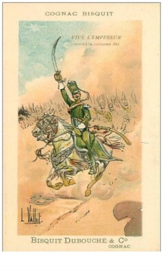 Advertisement No. 156 Cognac Bisquit Dubouche Cognac Vive L'Empereur