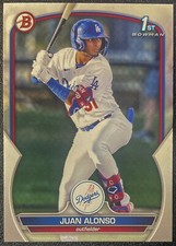 Juan Alonso FBC 2023 Bowman 1st Los Angeles Dodgers #BP-137