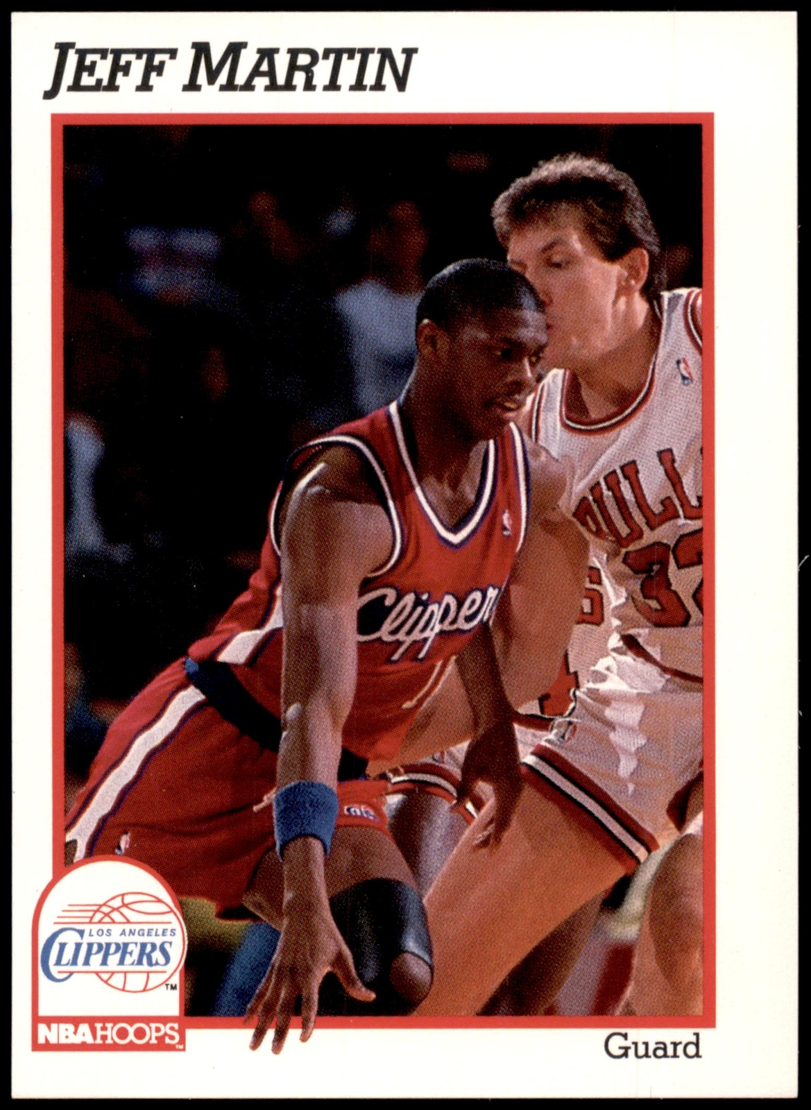 Jeff Martin #95 1991-92 Hoops