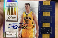 2009-10 National Treasures Tyler Hansbrough Auto Patch RPA /30 